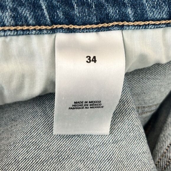 NWT Favorite Daughter The Jordie Super High Waist Cutoff Denim Shorts 34 - Picture 8 of 9